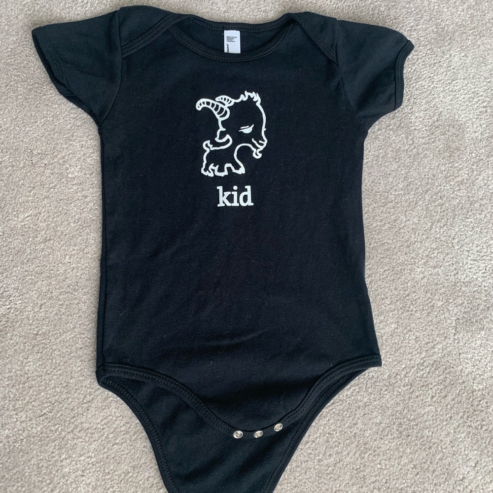 GOAT Kid Bodysuit Onesie 18-24 Months New